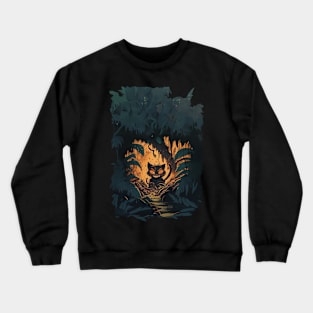 🐈 kitty in the jungle Crewneck Sweatshirt